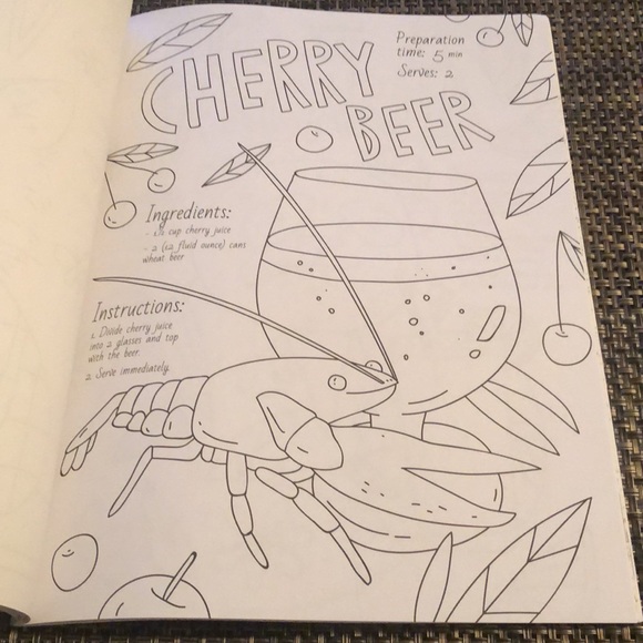 Adult Coloring book! - Picture 4 of 7